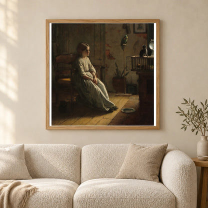 The Pets 2014.136.110 — Famous Paintings shown in a styled interior