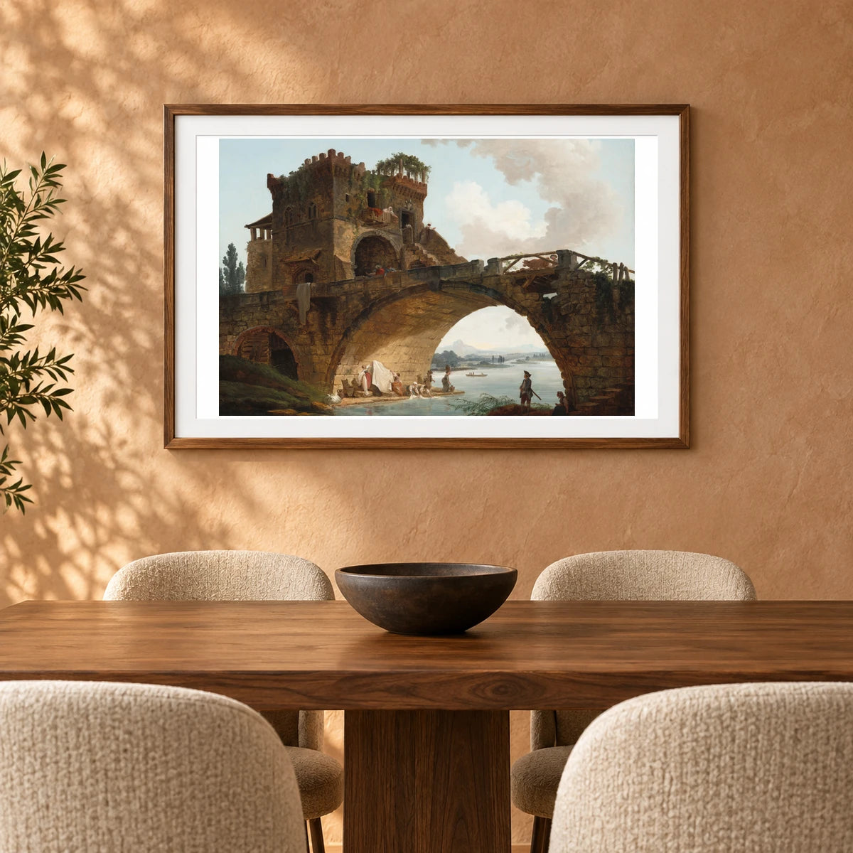The Ponte Salario 1952.5.50 — Famous Paintings shown in a styled interior