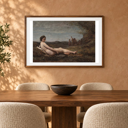 The Repose 2014.79.709 — Famous Paintings shown in a styled interior