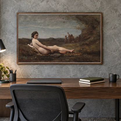 The Repose 2014.79.709 — Famous Paintings shown in a styled interior