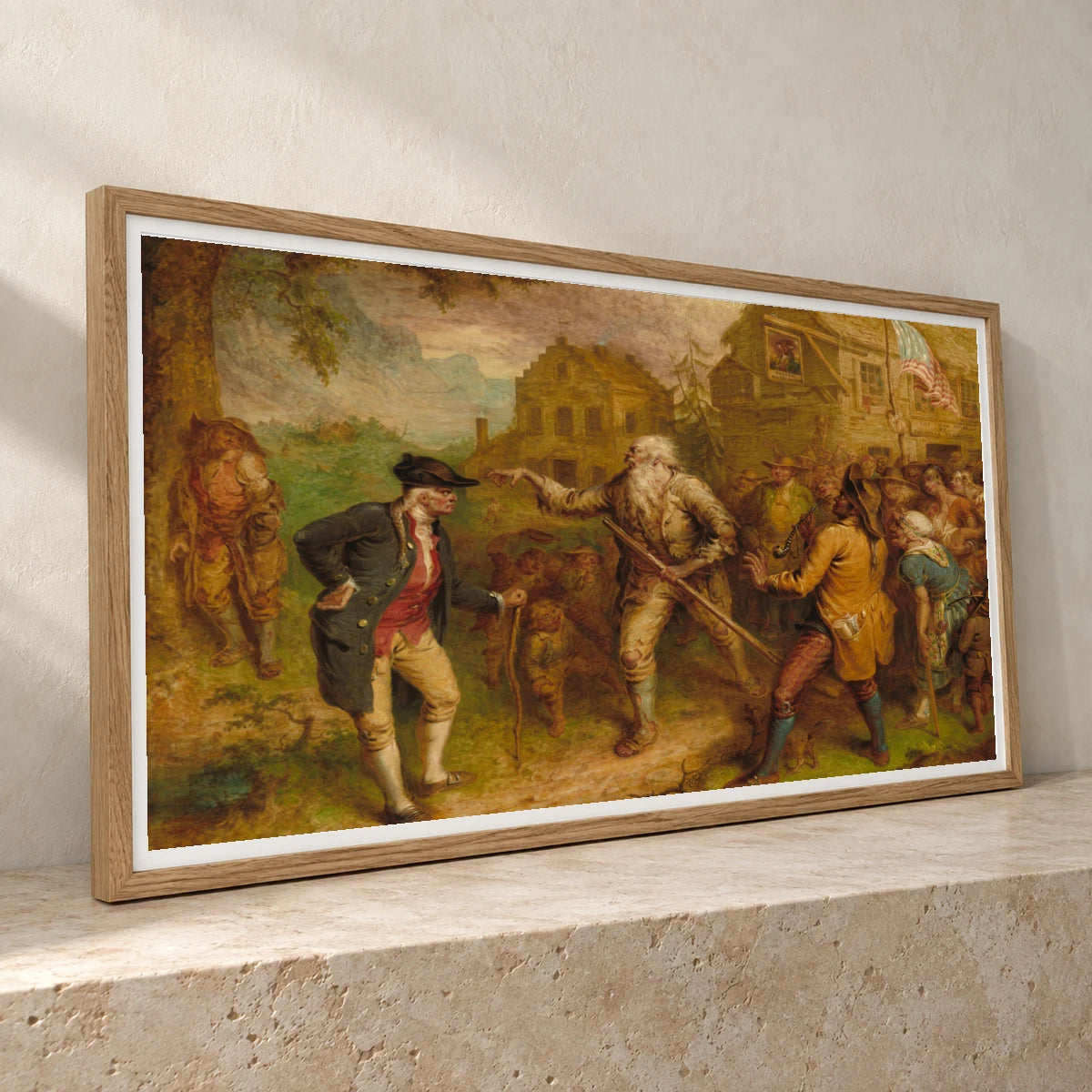 The Return Of Rip Van Winkle 1942.8.10 — Famous Paintings famous paintings print by SaamCrafts