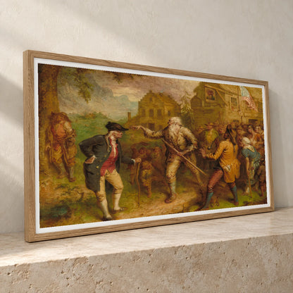 The Return Of Rip Van Winkle 1942.8.10 — Famous Paintings famous paintings print by SaamCrafts