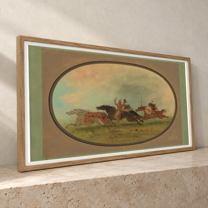 The Scalper Scalped Pawnees And Cheyennes 1965.16.199 — Famous Paintings famous paintings print by SaamCrafts