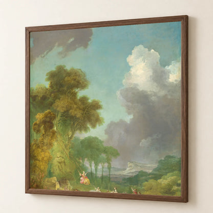 The Swing 1961.9.17 — Famous Paintings famous paintings print by SaamCrafts