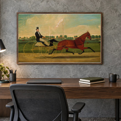 The Trotter 1953.5.95 — Famous Paintings shown in a styled interior