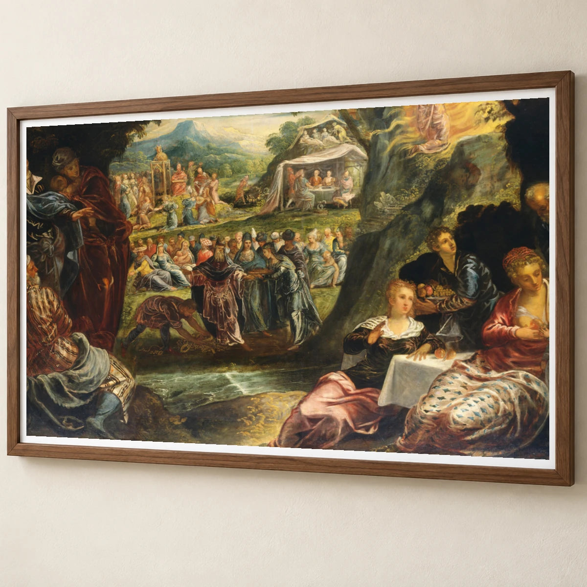 The Worship Of The Golden Calf 1939.1.180 — Famous Paintings famous paintings print by SaamCrafts