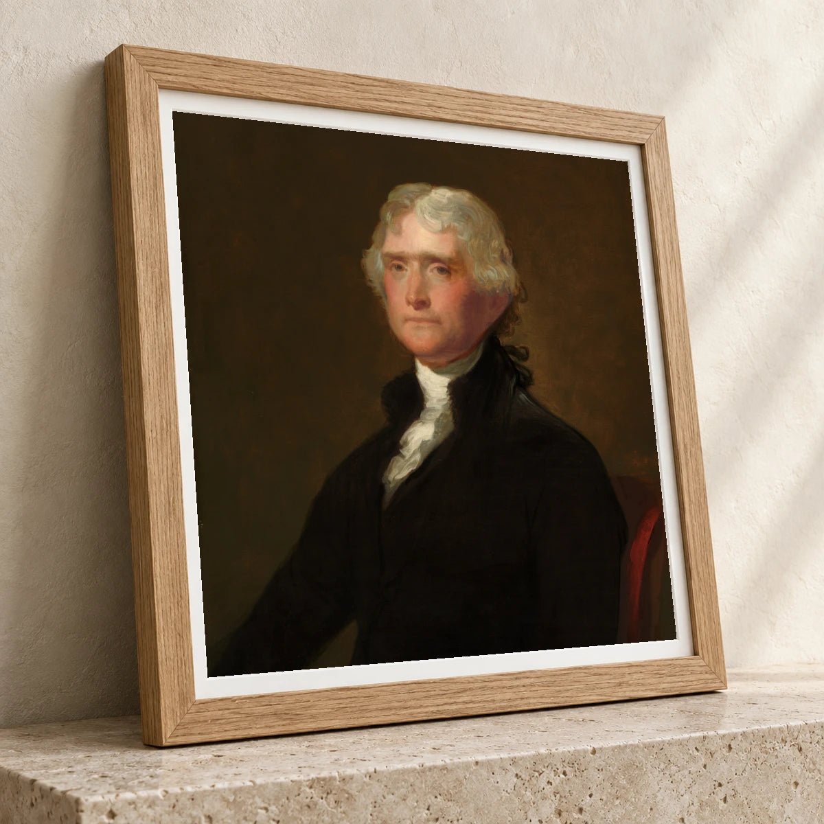 Thomas Jefferson 2016.23.10 — Famous Paintings famous paintings print by SaamCrafts