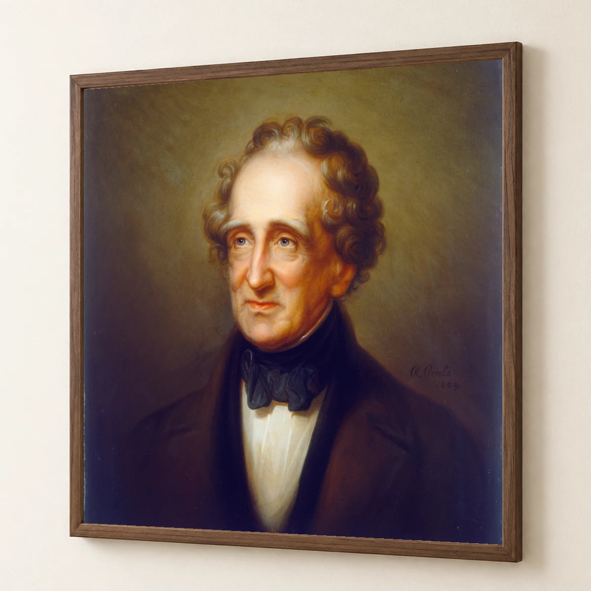 Thomas Sully 1955.2.1 — Famous Paintings famous paintings print by SaamCrafts