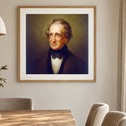 Thomas Sully 1955.2.1 — Famous Paintings shown in a styled interior