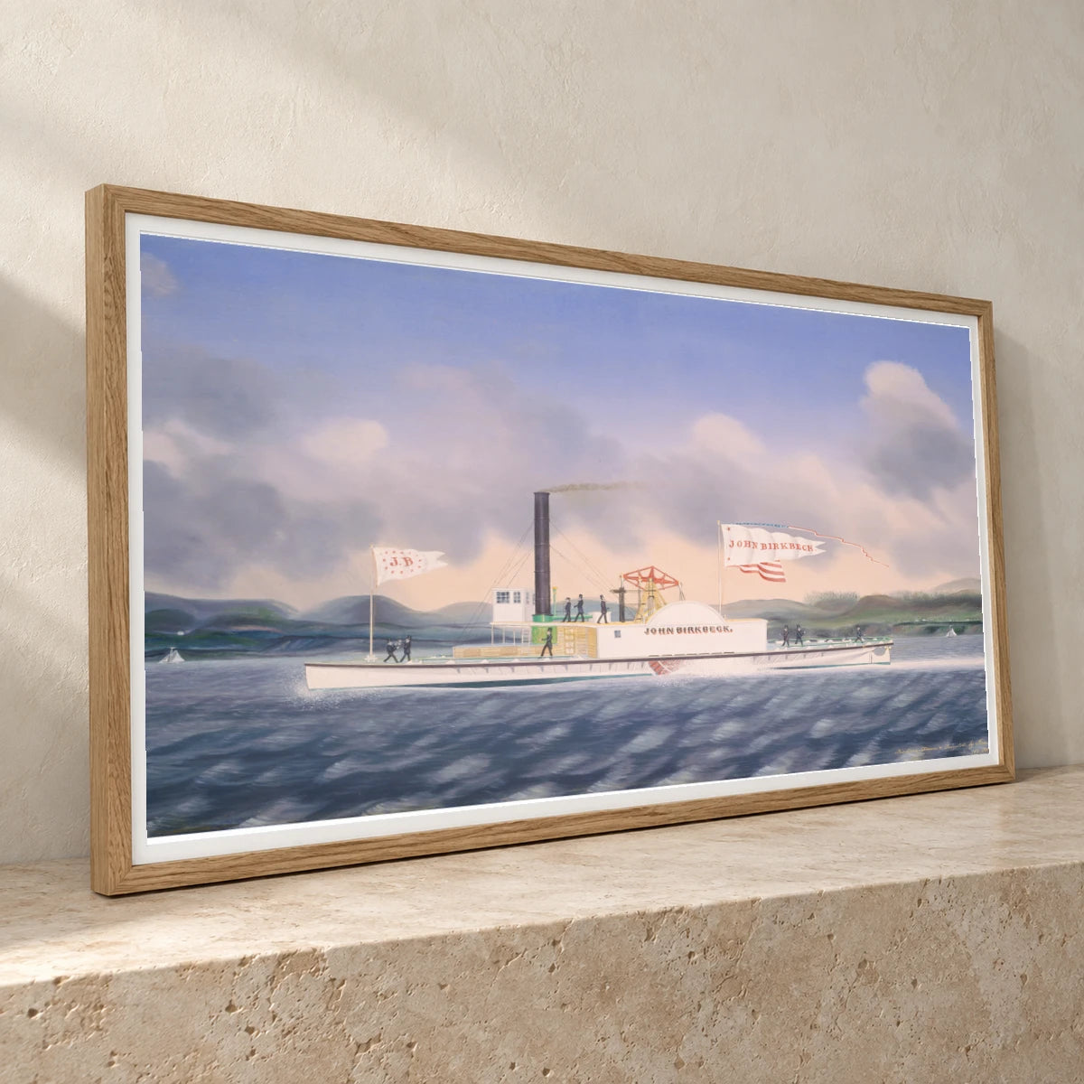 Towboat John Birkbeck 1971.83.1 — Famous Paintings famous paintings print by SaamCrafts