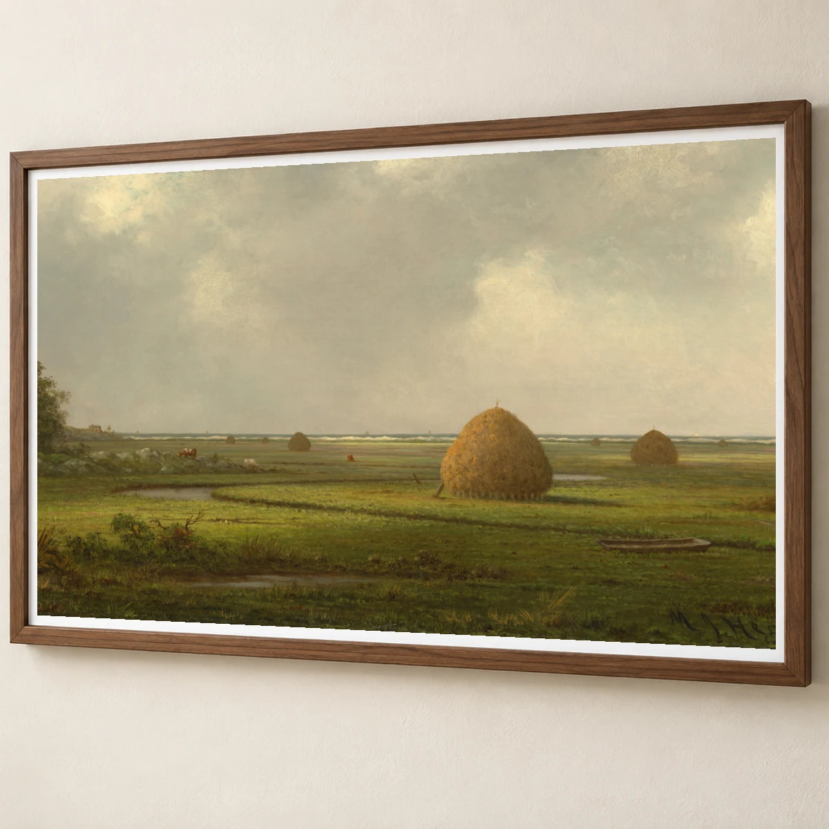 View Of Marshfield 2015.19.173 — Famous Paintings famous paintings print by SaamCrafts
