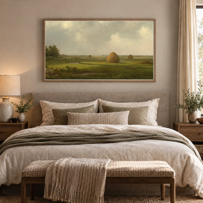View Of Marshfield 2015.19.173 — Famous Paintings shown in a styled interior