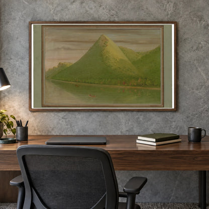 View Of Pike S Tent 1965.16.195 — Famous Paintings shown in a styled interior