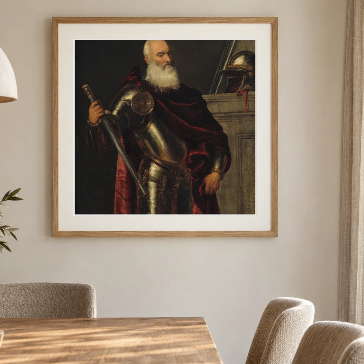 Vincenzo Cappello 1957.14.3 — Famous Paintings shown in a styled interior