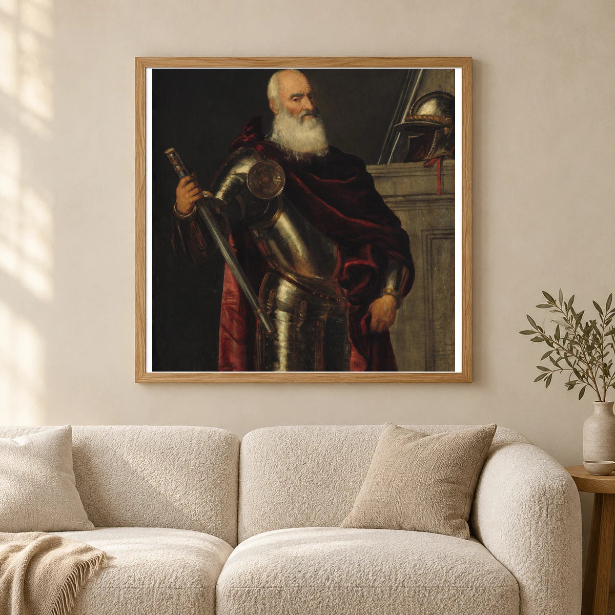 Vincenzo Cappello 1957.14.3 — Famous Paintings shown in a styled interior