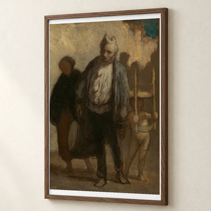 Wandering Saltimbanques 1963.10.14 — Famous Paintings famous paintings print by SaamCrafts