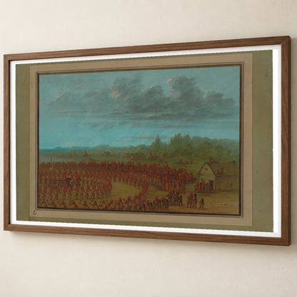 War Dance Of The Saukies 1965.16.143 — Famous Paintings famous paintings print by SaamCrafts