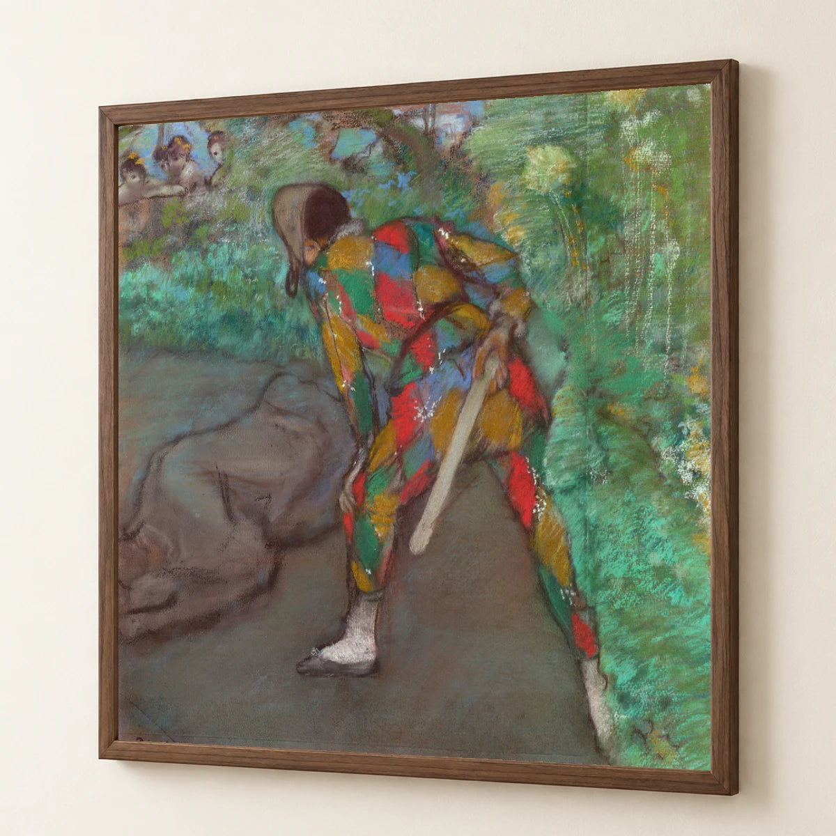 Harlequin — Edgar Degas edgar degas print by SaamCrafts