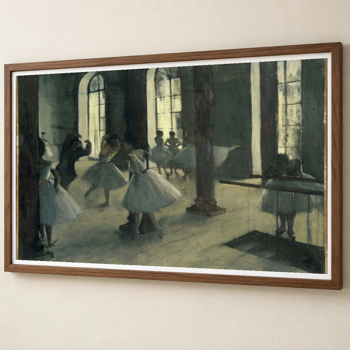 La Répétition Au Foyer De La Danse — Edgar Degas edgar degas print by SaamCrafts