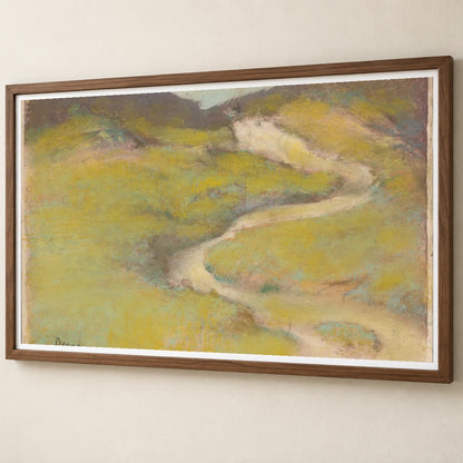 Pathway In A Field — Edgar Degas edgar degas print by SaamCrafts