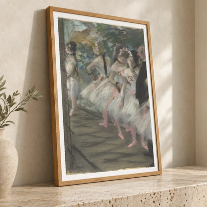 The Ballet (c. 1880) — Edgar Degas edgar degas print by SaamCrafts