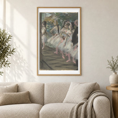 The Ballet (c. 1880) — Edgar Degas shown in a styled interior