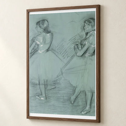 Two Dancers (ca. 1879) — Edgar Degas edgar degas print by SaamCrafts