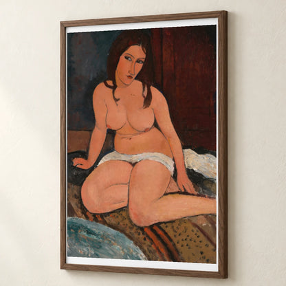 Seated Nude (1917) — Modern & Contemporary modern & contemporary art print by SaamCrafts