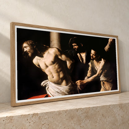 Christ At The Column (circa 1607) — Modern & Contemporary modern & contemporary art print by SaamCrafts