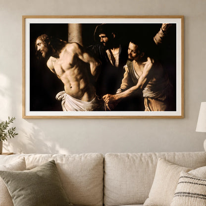 Christ At The Column (circa 1607) — Modern & Contemporary shown in a styled interior