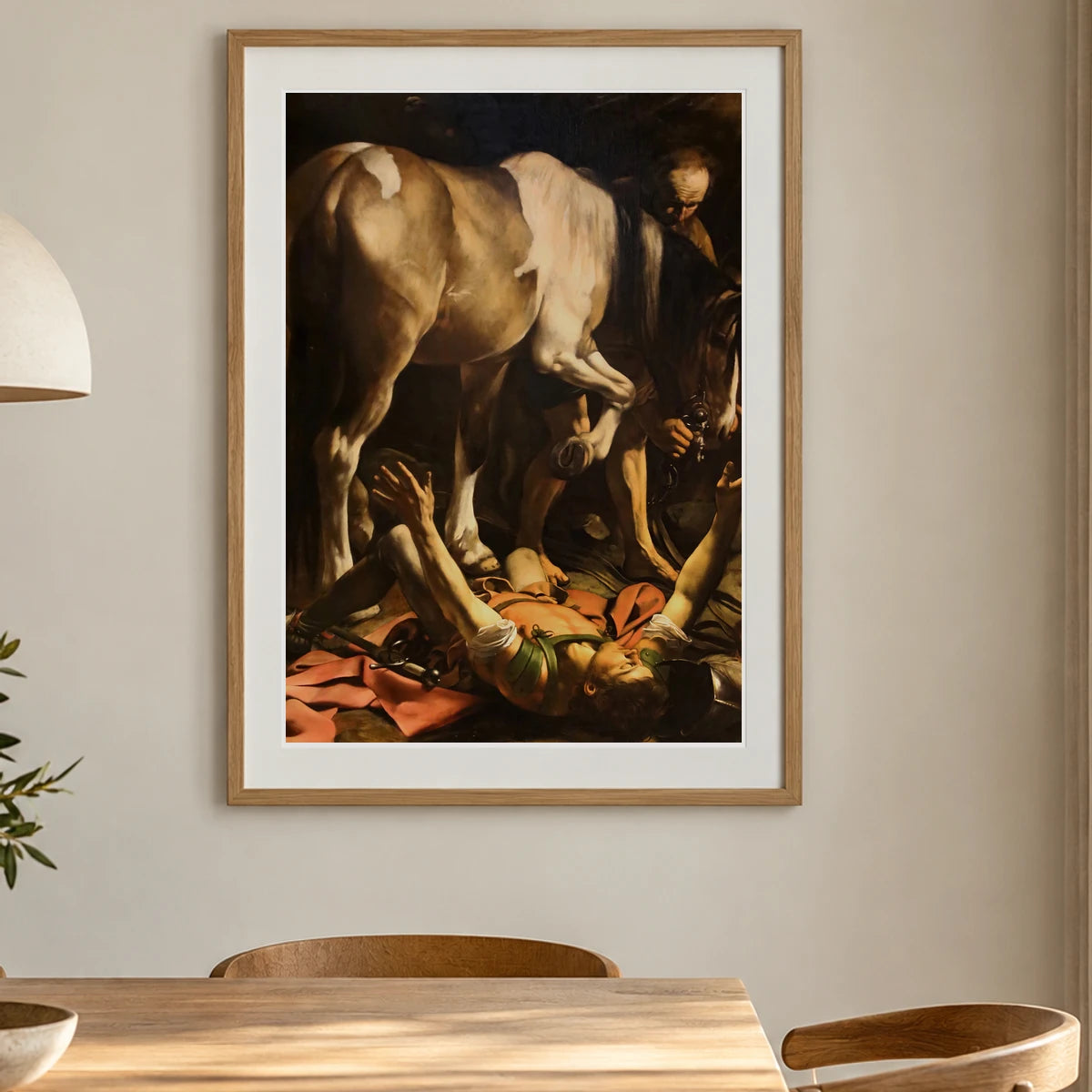 Conversion Of Saint Paul (1600 01) — Modern & Contemporary shown in a styled interior