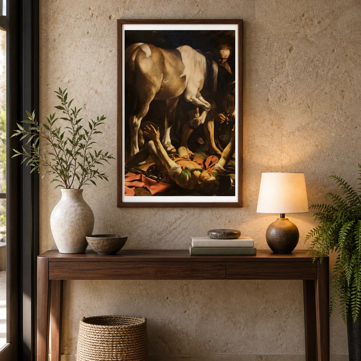 Conversion Of Saint Paul (1600 01) — Modern & Contemporary shown in a styled interior