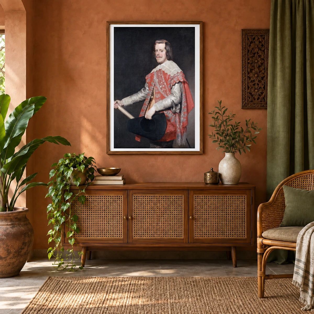 Philip Iv, King Of Spain — Modern & Contemporary shown in a styled interior