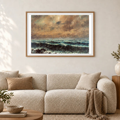Autumn Sea — Modern & Contemporary shown in a styled interior