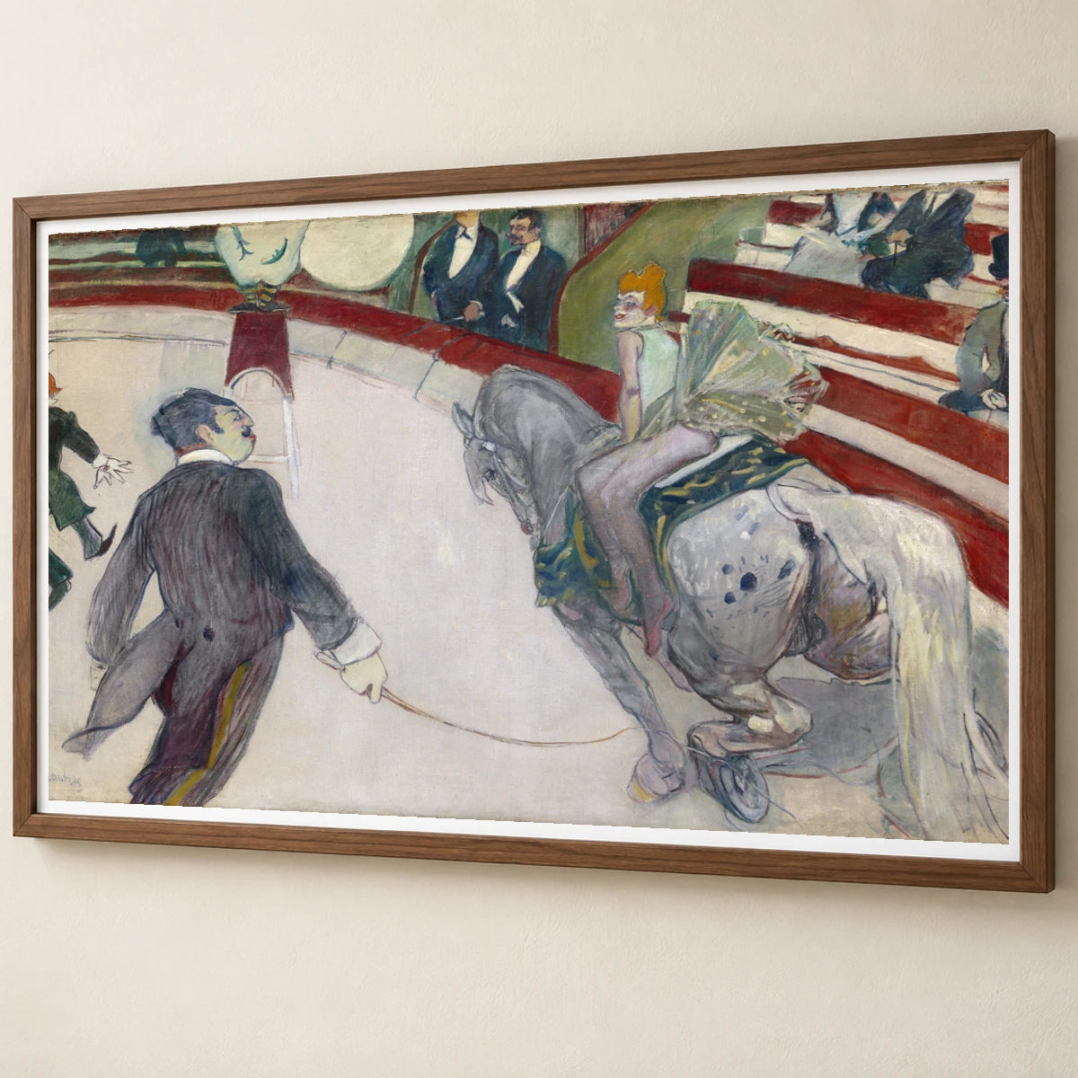Equestrienne (at The Cirque Fernando) — Modern & Contemporary modern & contemporary art print by SaamCrafts