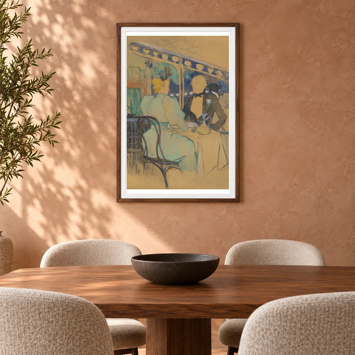 Fashionable People At Les Ambassadeurs (aux Ambassadeurs Gens Chic) — Modern & Contemporary shown in a styled interior