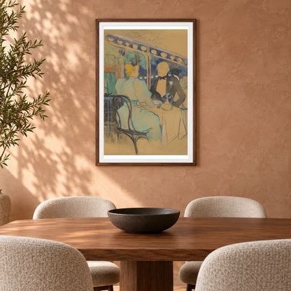 Fashionable People At Les Ambassadeurs (aux Ambassadeurs Gens Chic) — Modern & Contemporary shown in a styled interior