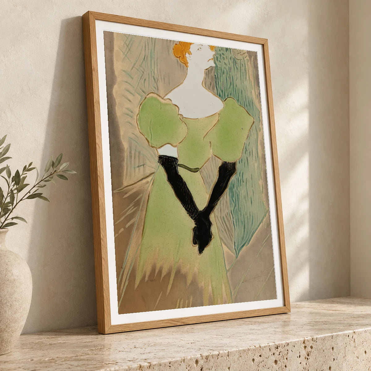Yvette Guilbert — Modern & Contemporary modern & contemporary art print by SaamCrafts