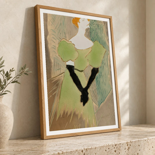 Yvette Guilbert — Modern & Contemporary modern & contemporary art print by SaamCrafts