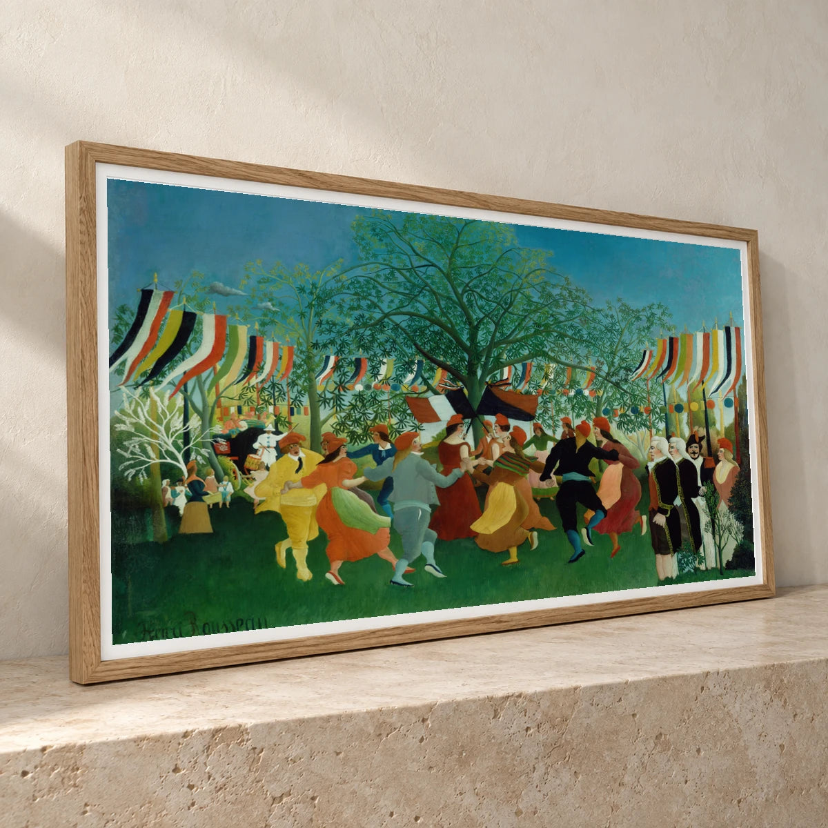 A Centennial Of Independence — Modern & Contemporary modern & contemporary art print by SaamCrafts