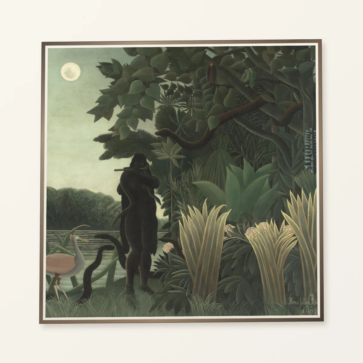 The Snake Charmer (1907) — Modern & Contemporary modern & contemporary art print by SaamCrafts
