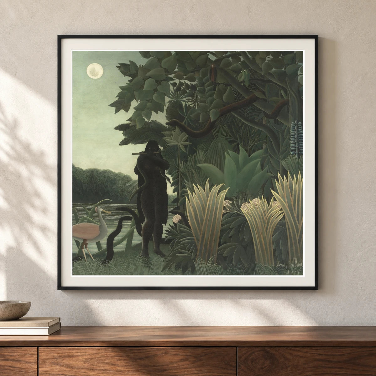 The Snake Charmer (1907) — Modern & Contemporary shown in a styled interior