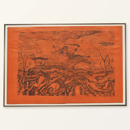 The War (1894 1895) — Modern & Contemporary modern & contemporary art print by SaamCrafts