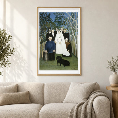 The Wedding Party (circa 1905) — Modern & Contemporary shown in a styled interior