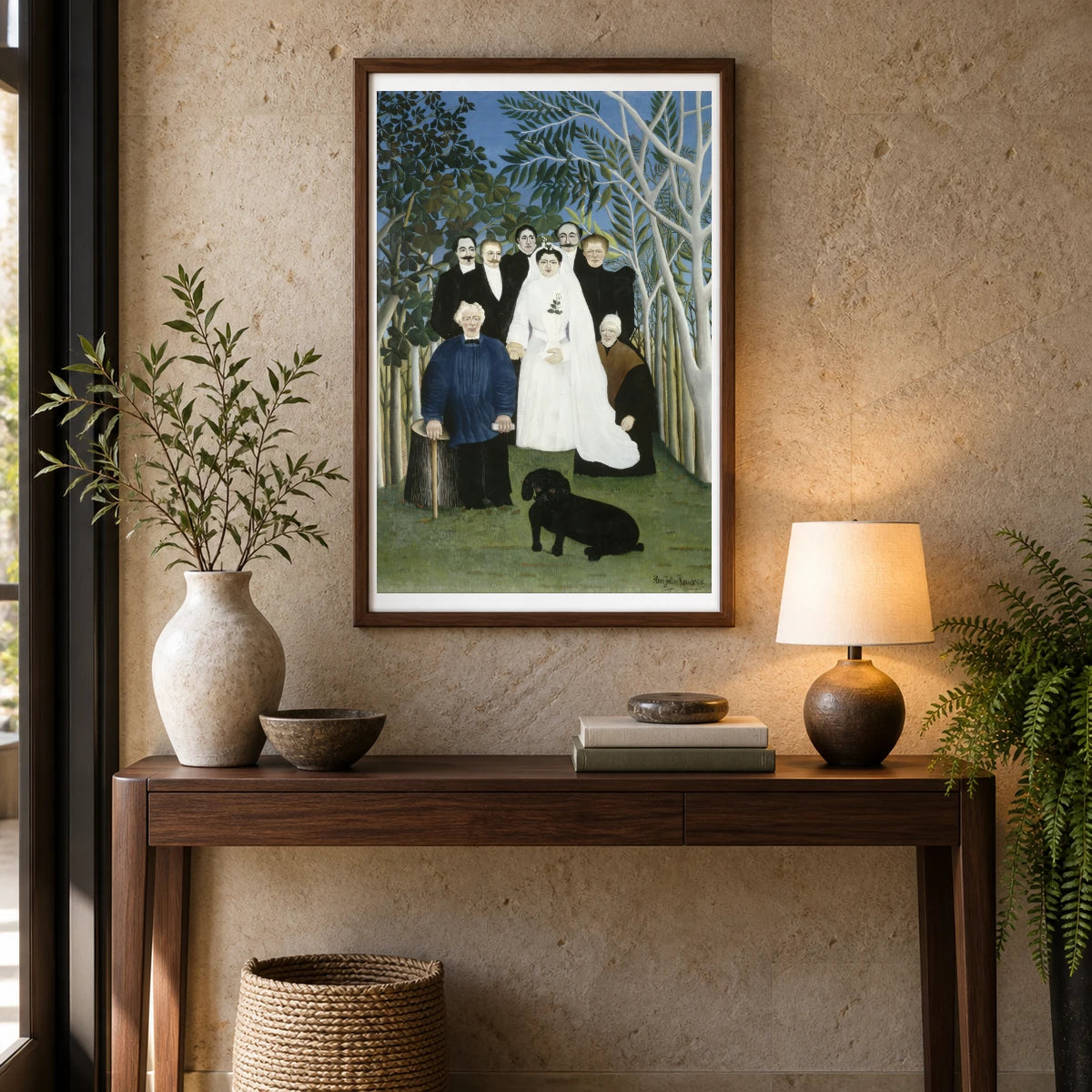 The Wedding Party (circa 1905) — Modern & Contemporary shown in a styled interior