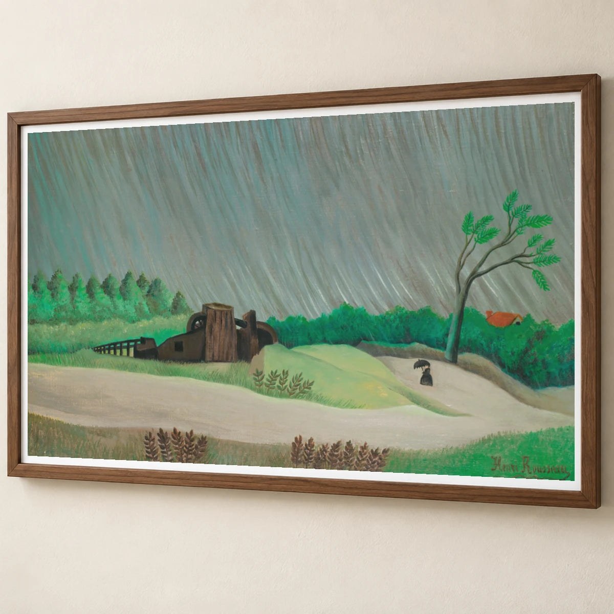 Un Matin De Pluie (1896 97) — Modern & Contemporary modern & contemporary art print by SaamCrafts