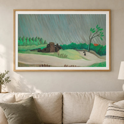 Un Matin De Pluie (1896 97) — Modern & Contemporary shown in a styled interior