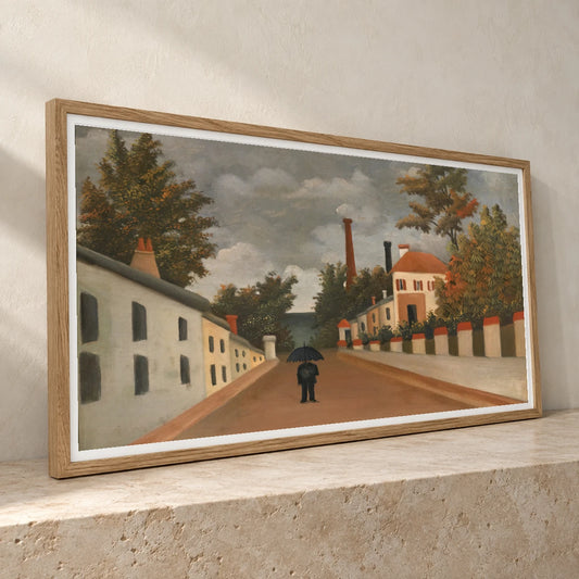 Vue Des Environs De Paris (circa 1900) — Modern & Contemporary modern & contemporary art print by SaamCrafts