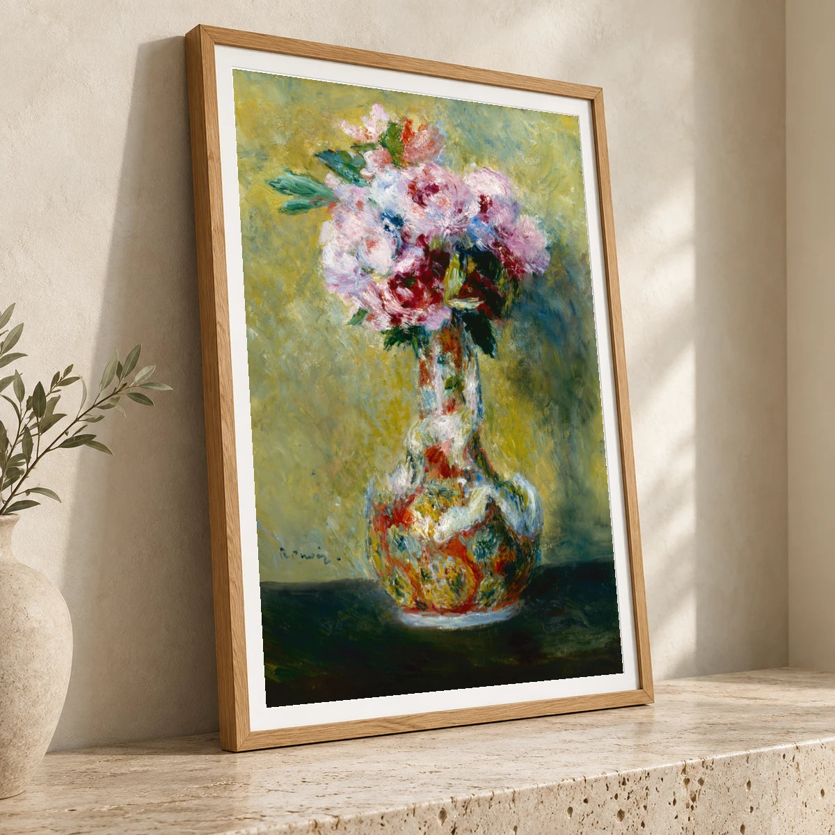 Bouquet In A Vase — Pierre-Auguste Renoir pierre-auguste renoir print by SaamCrafts