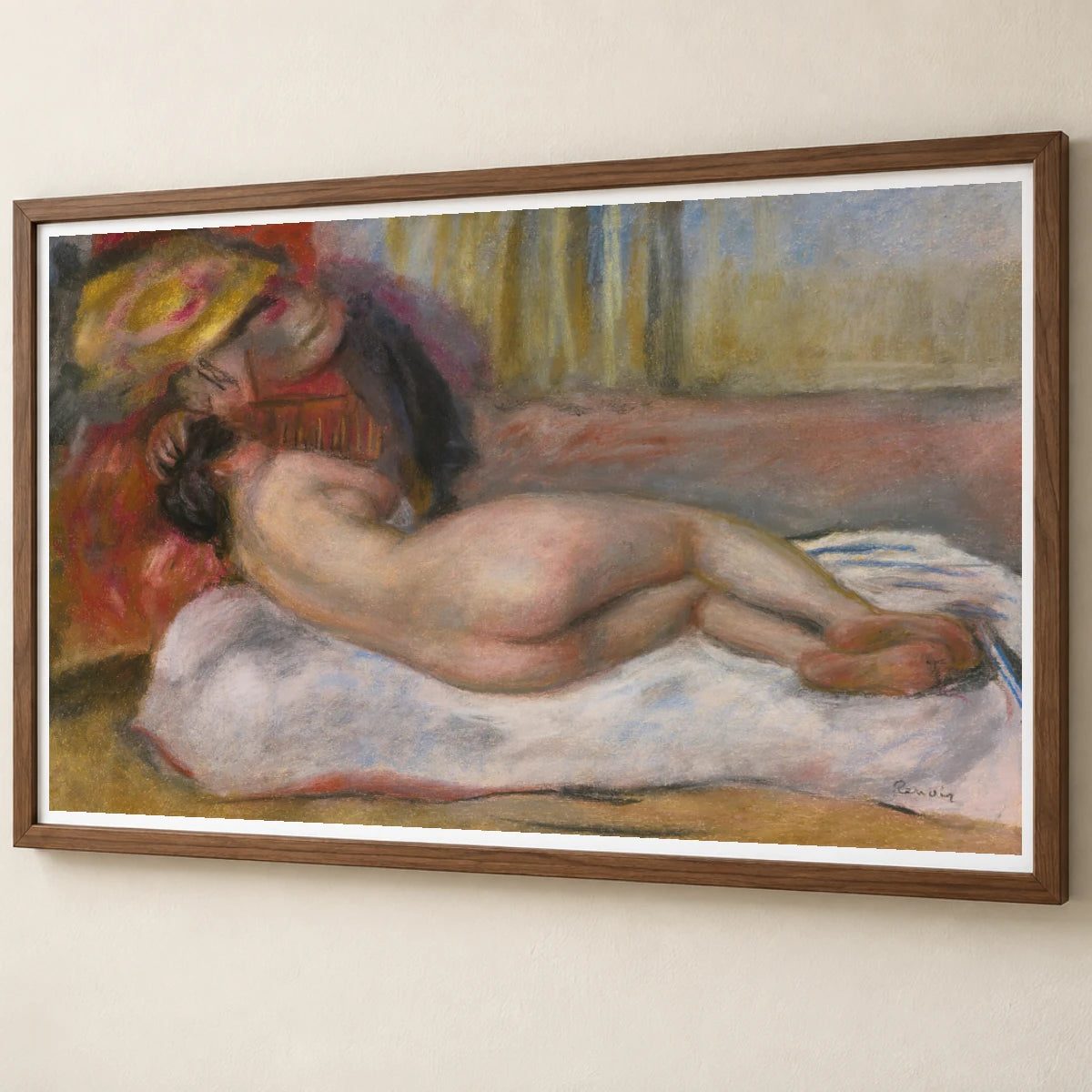 Le Repos (circa 1895) — Pierre-Auguste Renoir pierre-auguste renoir print by SaamCrafts